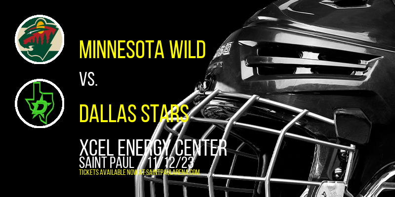 Minnesota Wild vs. Dallas Stars at Xcel Energy Center