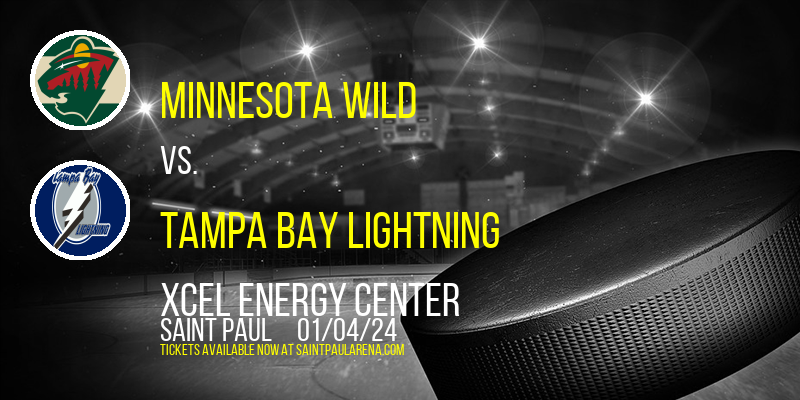 Minnesota Wild vs. Tampa Bay Lightning at Xcel Energy Center