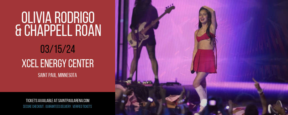 Olivia Rodrigo & Chappell Roan at Xcel Energy Center