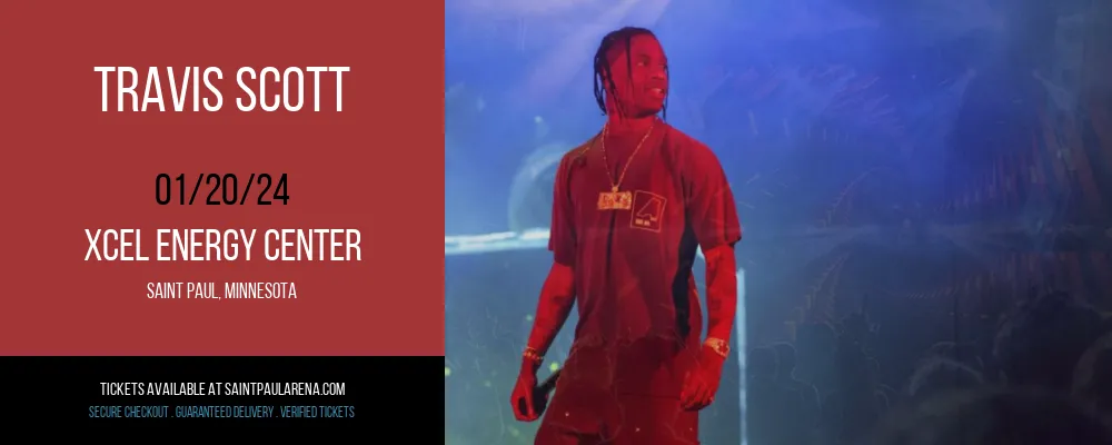 Travis Scott at Xcel Energy Center