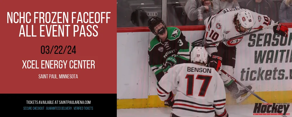 NCHC Frozen Faceoff - All Event Pass at Xcel Energy Center