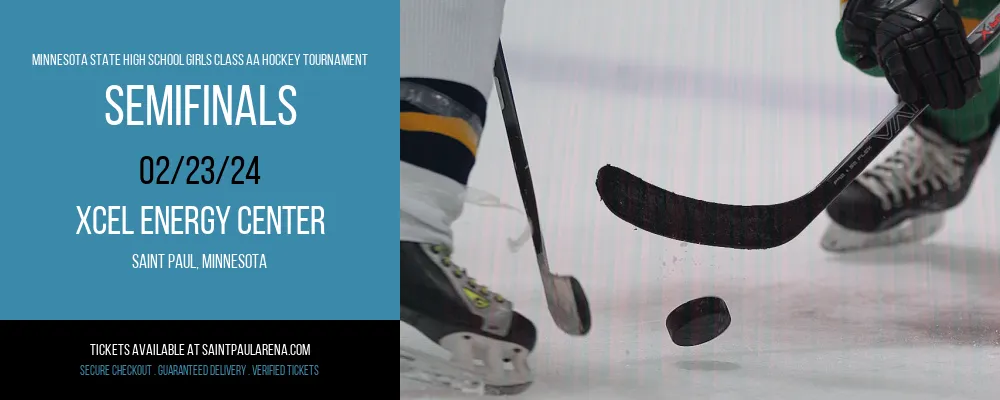 Minnesota State High School Girls Class AA Hockey Tournament - Semifinals at Xcel Energy Center